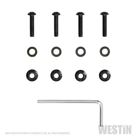 Westin 07-18 Jeep Wrangler JK / 18-22 Jeep Wrangler JL RotoPax Mount - Tex. Blk - 59-89025