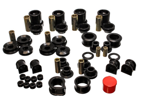 Energy Suspension 90-96 Nissan 300ZX Black Hyper-Flex Master Bushing Set (Sway bar end link bushings - 7.18105G
