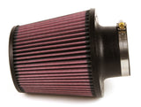 K&N Universal Rubber Filter - Round Tapered 6in Base OD x 3in Flange ID x 6in H - RE-0930