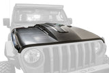 DV8 Offroad 18+ Jeep JL Heat Dispersion Hood - Primer Black - HDMBJL-01