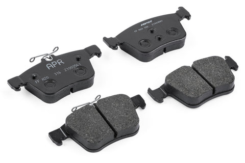 APR 19-24 Audi Q3/15-20 Audi S3/15-19 Volkswagen Golf R Advanced Street Brake Pads - Rear - BRK00045