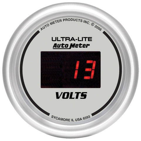 Autometer Ultra-lite Digital 5 Piece Set - 6500