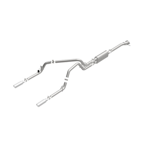 MagnaFlow Stainless Cat-Back Exhaust 2015 Chevy Colorado/GMC Canyon Dual Split Rear Exit 3.5in - 19019