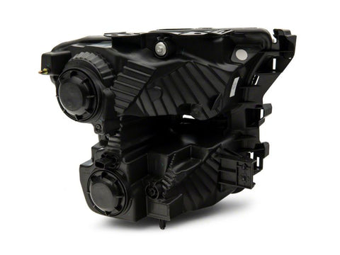 Raxiom 15-17 Ford F-150 Axial OEM Style Rep Headlights- Chrome Housing- Smoked Lens - T551346