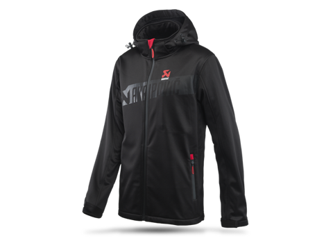 Akrapovic Mens Corpo Softshell Jacket Black - M - 802082