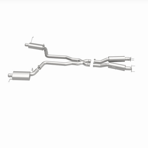 MagnaFlow 12 Jeep Grand Cherokee V8 6.4L Dual Split Rear Exit Stainless Cat Back Performance Exhaust - 15064