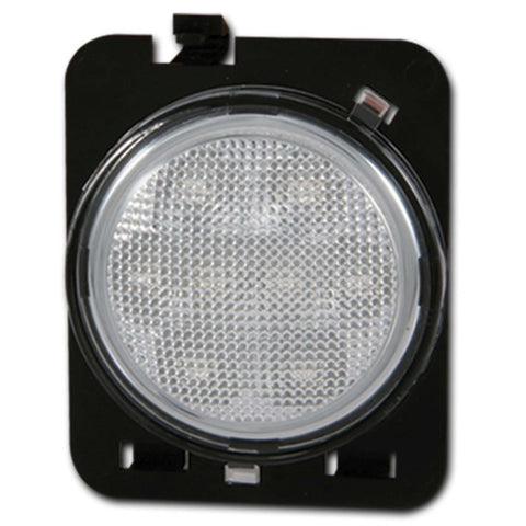 ANZO 2007-2015 Jeep Wrangler LED Side Fender Lights Clear - 861116