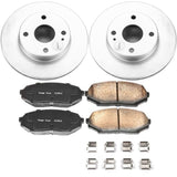 Power Stop 90-93 Mazda Miata Front Z17 Evolution Geomet Coated Brake Kit - CRK717