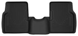 Husky Liners 17-18 Jeep Compass X-Act Contour Black Second Row Floor Liners - 52901
