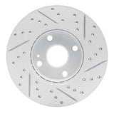 R1 16-25 Mazda 2 (Mexico) Front Left Drilled & Slotted Geo-Carbon Rotor - 830-91003L