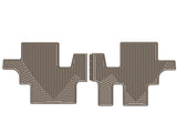 WeatherTech 14+ Chevrolet Silverado Rear Rubber Mats - Tan - W310TN