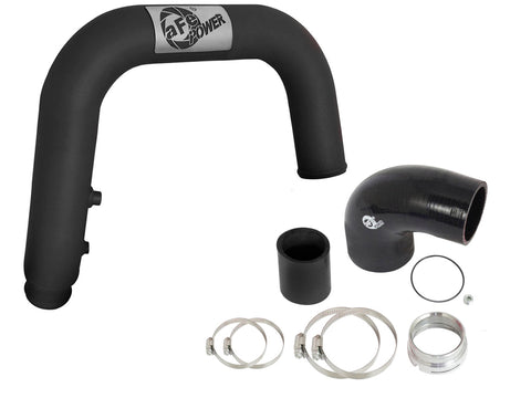 aFe BladeRunner 2.5in Black IC Tube Hot Side w/ Coupling & Clamp Kit 2016 GM Colorado/Canyon 2.8L - 46-20268-B