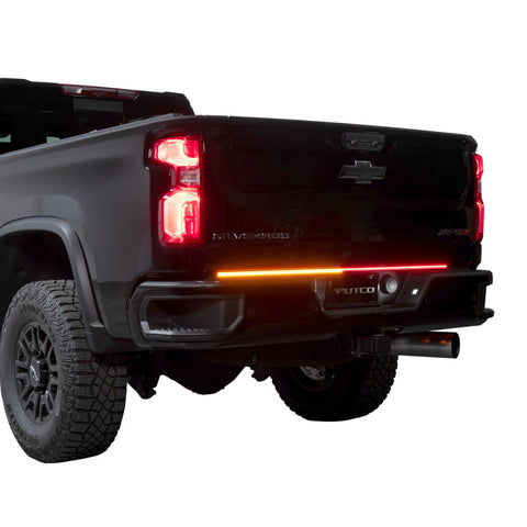 Putco 2024 Chevrolet Silverado HD/ GMC Sierra HD 60In Direct Fit Red Blade Kit Tailgate Bars - 9203060-25