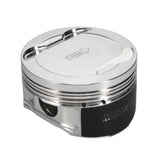 Manley Ford 3.7L Cyclone 3.770in Bore 1.239in Comp Height -5.0cc Dish Piston Set - 599510C-6