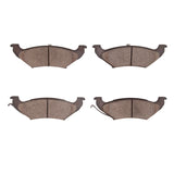 R1 97-00 Plymouth Grand Voyager Rear Optimum OE Brake Pads - 2551-0715-00