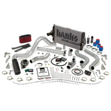 Banks Power 95.5-97 Ford 7.3L Auto PowerPack System - SS Single Exhaust w/ Black Tip - 48561-B