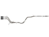aFe Takeda 2-1/2in to 3in SS-304 Cat-Back Exhausts w/ Black Tip 13-17 Hyundai Veloster L4-1.6L - 49-37018-B