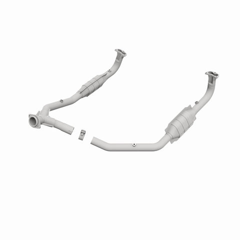MagnaFlow DF Cat. Conv 97 Land Rover Defender 90 4.0L Y-Pipe Assy / 96-99 Discovery 4.0L Y-Pipe Assy - 93690