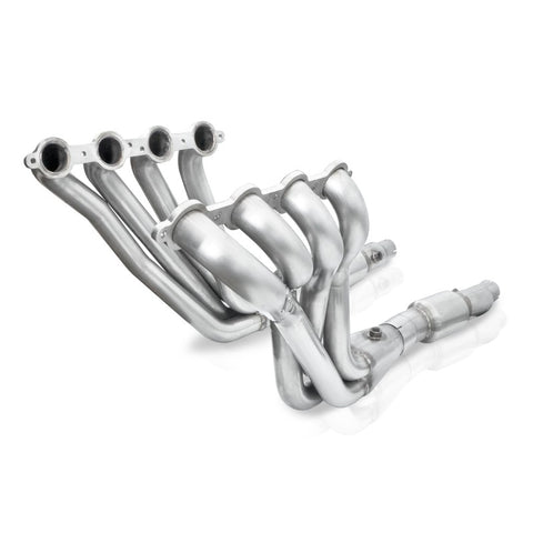 Stainless Works 2008-09 Pontiac G8 GT Headers 2in Primaries 2-1/2in Leads Factory Connect w/HF Cats - PG8HCATFC