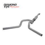 Diamond Eye KIT 4in CB MFLR RPLCMENT PIPE DUAL AL: 03-07 FORD 6.0L F250/F350 - K4340A-RP