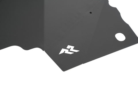 Rugged Ridge Inner Fender Liners Frnt Aluminum Black 18-20 Jeep Wrangler JL - 11615.61