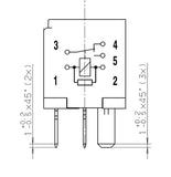 Hella Relay Micro Iso 5 Pole 12V Spst Res - 965453041