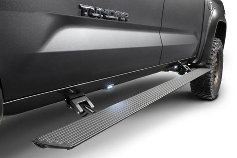 Go Rhino 22-23 Toyota Tundra Double Cab 4dr E-BOARD E1 Electric Running Board Kit - Tex. Blk - 20443580PC