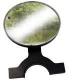 Fishbone Offroad Tube Door Mirror Billet Aluminum - Black Powdercoat - FB21114