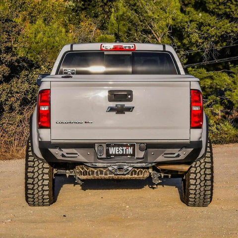 Westin 15-22 Chevrolet/GMC Colorado/Canyon Pro-Series Rear Bumper - Textured Black - 58-421055