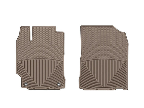 WeatherTech 12+ Toyota Camry Front Rubber Mats - Tan - W255TN