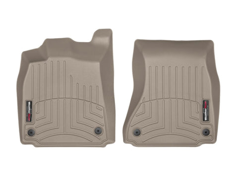 WeatherTech 12+ Audi A6/S6 Front FloorLiner - Tan - 455641