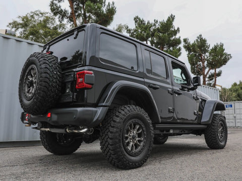 aFe 21-22 Jeep Wrangler JL Vulcan Series Stainless Steel Cat-Back Exhaust System - 49-38101