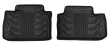 Lund 11-17 Ford Explorer (2nd Row) Catch-It Floormats Rear Floor Liner - Black (2 Pc.) - 383052-B