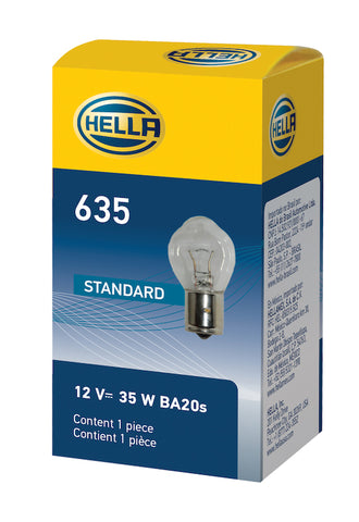 Hella Bulb 635 12V 35W Ba20S B11 F2 (MOQ 10) - 635