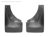 WeatherTech 07+ Chevrolet Suburban No Drill Mudflaps - Black - 120004