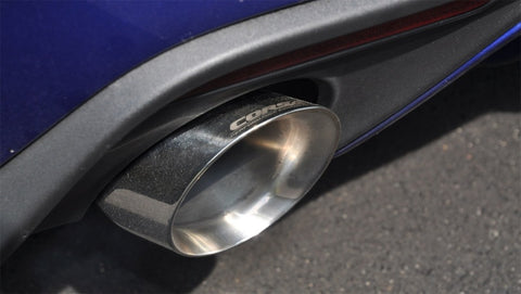 Corsa 15-16 Ford Mustang EcoBoost 2.3T Sport 3in Cat-Back Dual Rear Exit Polished Tips - 14343