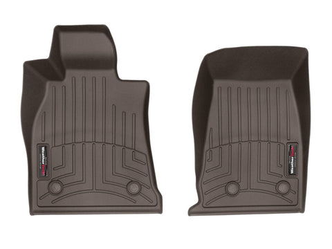 WeatherTech 2020+ Cadillac CT5 Front FloorLiner - Cocoa - 4716101