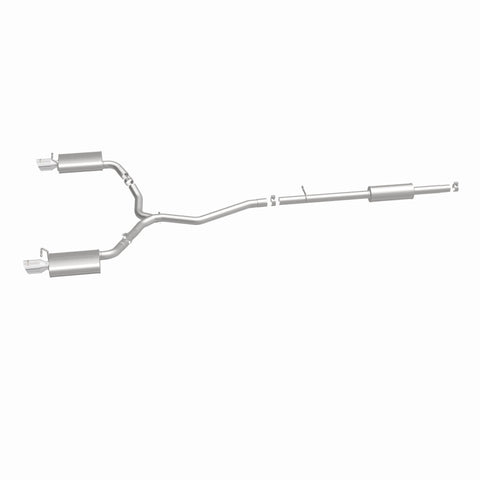 MagnaFlow 11-13 Ford Explorer V6 3.5L SS Catback Exhaust Dual Split Rear Exit w/ 3.5in SS Tips - 15467