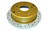 DBA 04 Pontiac GTO Rear Drilled & Slotted Street Series Rotor - DBA041X