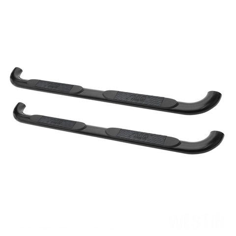 Westin 2015-2018 Chevy Silv 25/3500 Crew Cab (Body Mount) Platinum 4 Oval Nerf Step Bars - Black - 21-3865