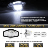 xTune 09-18 Honda Fit LED License Plate Bulb Assembly White 5500K LAC-LP-HODY08 - Pair - 9045004
