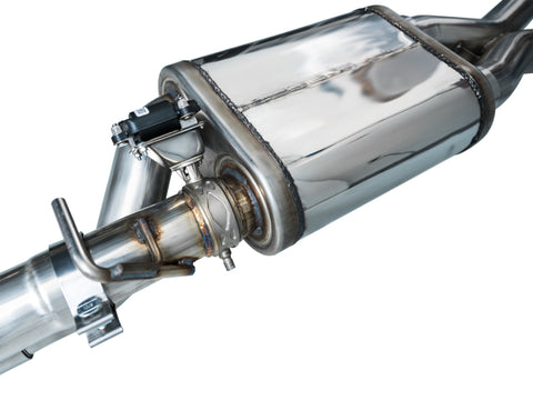 AWE Tuning 22-24 Ford Bronco Raptor 4WD Dual BashGuards Cat-Back SwitchPath Exhaust (No Tips) - 3025-31327
