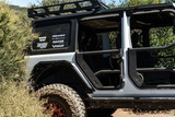 Body Armor 4x4 2018+ Jeep Wrangler JL Gladiator JT Tube Doors Rear Pair - JL-6155