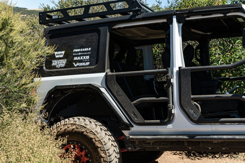Body Armor 4x4 2018+ Jeep Wrangler JL Gladiator JT Tube Doors Rear Pair - JL-6155