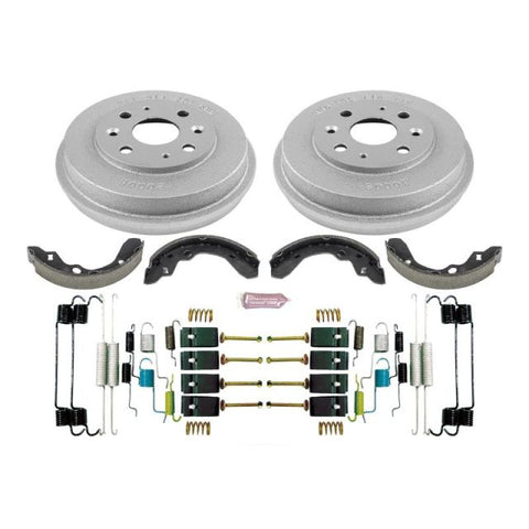 Power Stop 93-96 Ford Escort Rear Autospecialty Drum Kit - KOE15324DK