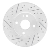R1 16-25 Mazda 2 (Mexico) Front Left Drilled & Slotted Geo-Carbon Rotor - 830-91003L