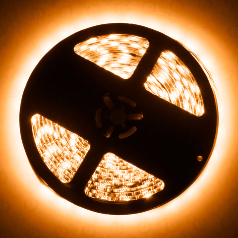 Oracle Exterior Black Flex LED 12in Strip - Amber - 3804-005