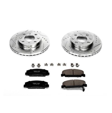 Power Stop 90-00 Honda Civic Front Z23 Evolution Sport Brake Kit - K699