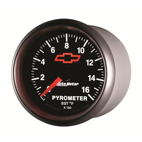 Autometer GM Full Sweep Electric 52mm 0-1600 degree F Pyrometer - 3644-00406