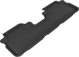 3D MAXpider 2008-2013 Toyota Highlander Kagu 2nd Row Floormats - Gray - L1TY15021501